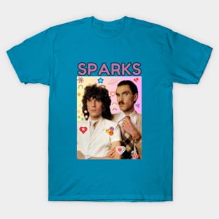 Sparks  90s style retro vintage 80s gifts T-Shirt